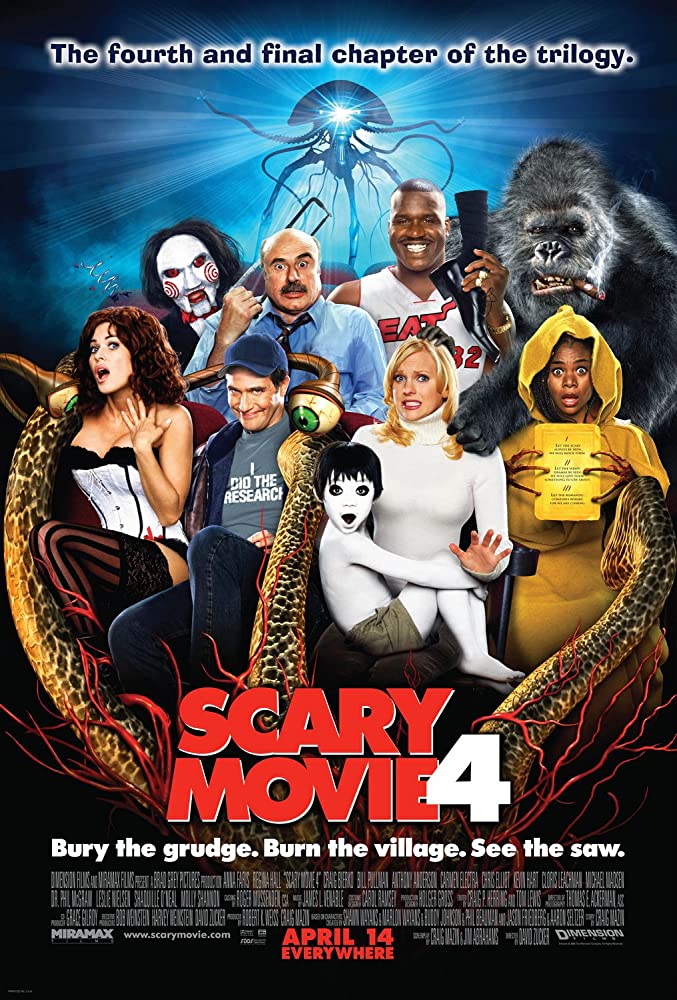 ძალიან საშიში კინო 4 / Scary Movie 4 ქართულად