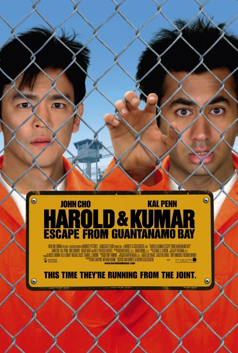 ჰაროლდი და კუმარი 2 / Harold & Kumar Escape from Guantanamo Bay Unrated ქართულად