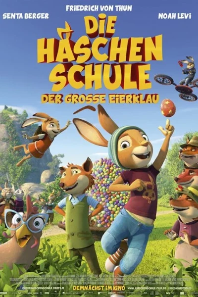 ძმები კურდღლები: ოქროს კვერცხის ქურდი / Die Häschenschule - Der große Eierklau (Rabbit Academy: Mission Eggpossible) ქართულად