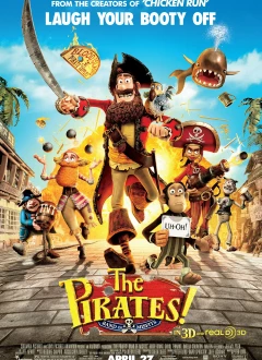 პირატები: უიღბლოთა ბანდა / The Pirates! In an Adventure with Scientists! ქართულად
